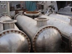 求购二手油厂冷凝器/15-100平方螺旋板式换热器