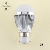 LED球泡灯 新款贴片 3W卡口LED铝球泡灯