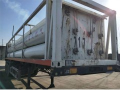 CNG槽车尾  压缩天然气运输车 二手常规CNG撬图2