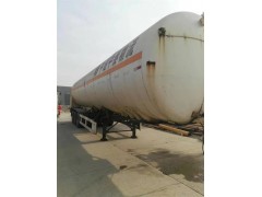 出售二手52.6立方槽车尾 二手LNG槽车屁股价格图2