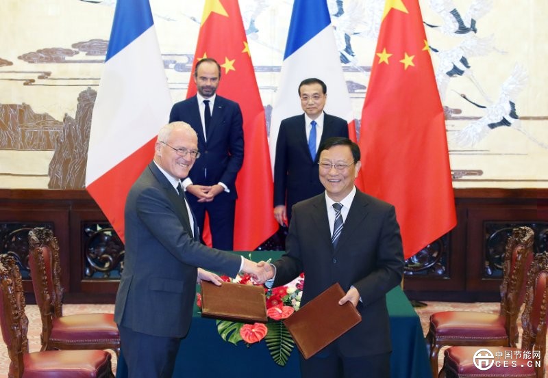 中国大唐与法电签署项目合作协议
