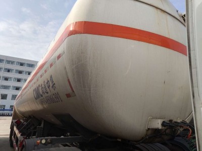 出售二手安瑞科天然气运输槽车 液化天然气运输车尾图3