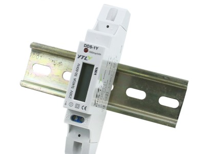 永泰隆单相两线导轨式电能表 单相电子式电能表 家用电力仪表图2