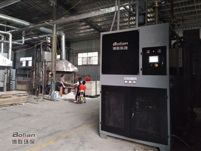 琅特燃气模温机在赣州南康板材热压机上的应用图3