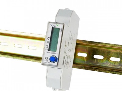 单相两线导轨式多功能电力数据采集装置（功能同电能表）图2