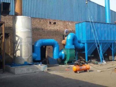 抛丸机脉冲布袋除尘器设防腐图层图2