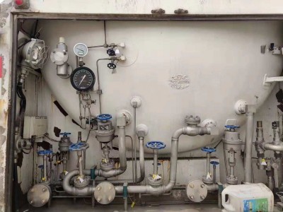 13年52.6立方南通中集槽车尾 真空好 阀门好图2