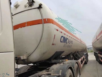 13年52.6立方南通中集槽车尾 真空好 阀门好图3