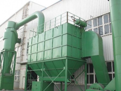 布袋除尘器新品种BMD型分室外侧反吹风扁袋除尘器图2