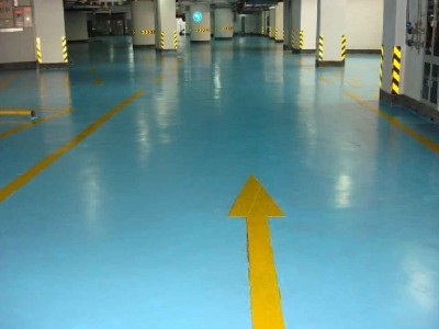 岑溪楼梯间地坪漆施工图3