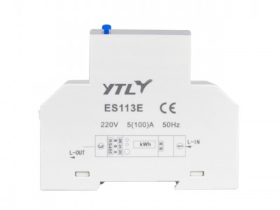 单相两线内置继电器电子式电力数据采集装置（功能同电能表）图2