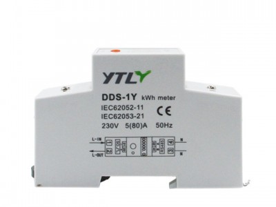 单相双节电子式电力数据采集装置（功能同电能表）图2