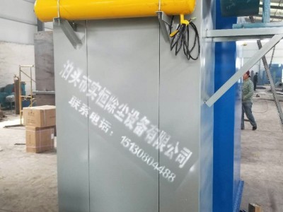 120袋脉冲除尘器厂家安装图实恒DMC布袋除尘器参数特点图2