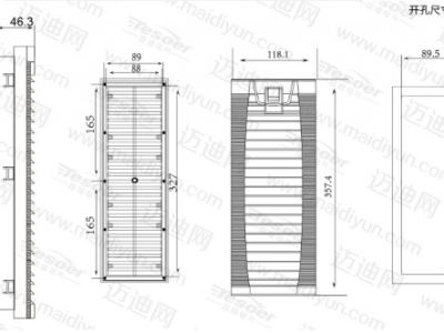 TX998系列过滤风扇图2