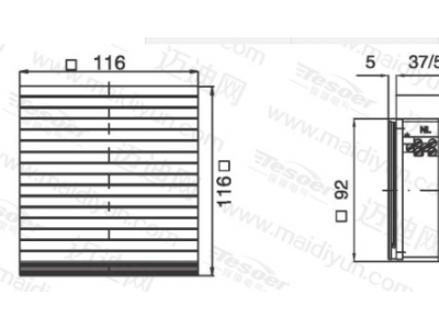 TX98系列过滤风扇图2