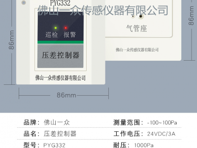 电梯前室及楼梯间的余压控制器推出带数值显示和不带显示系列图2
