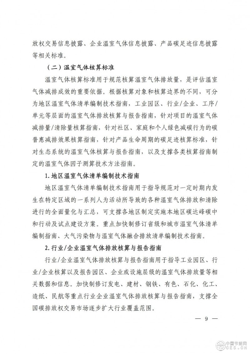 15部门联合印发《国家应对气候变化标准体系建设方案》