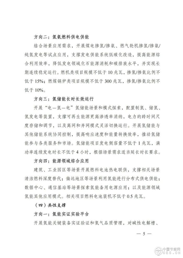 国家能源局：组织开展能源领域氢能试点工作