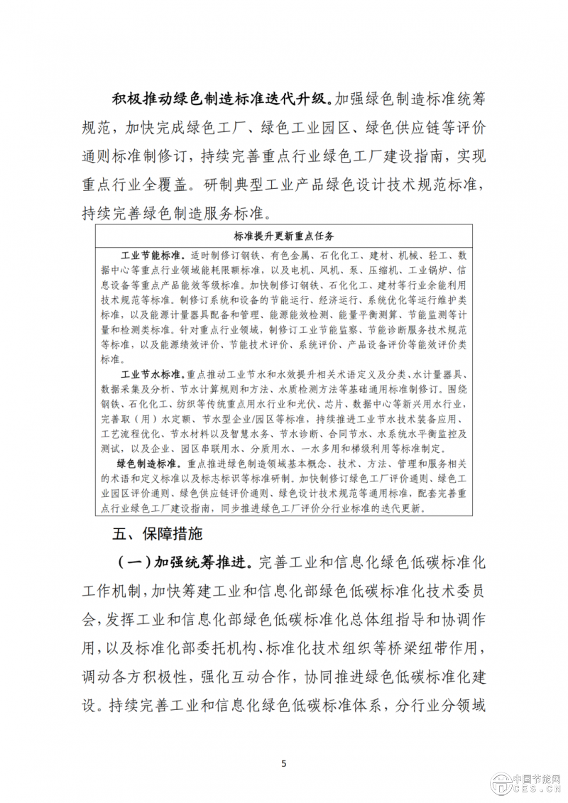 工业和信息化部办公厅印发《关于深入推进工业和信息化绿色低碳标准化工作的实施方案》的通知