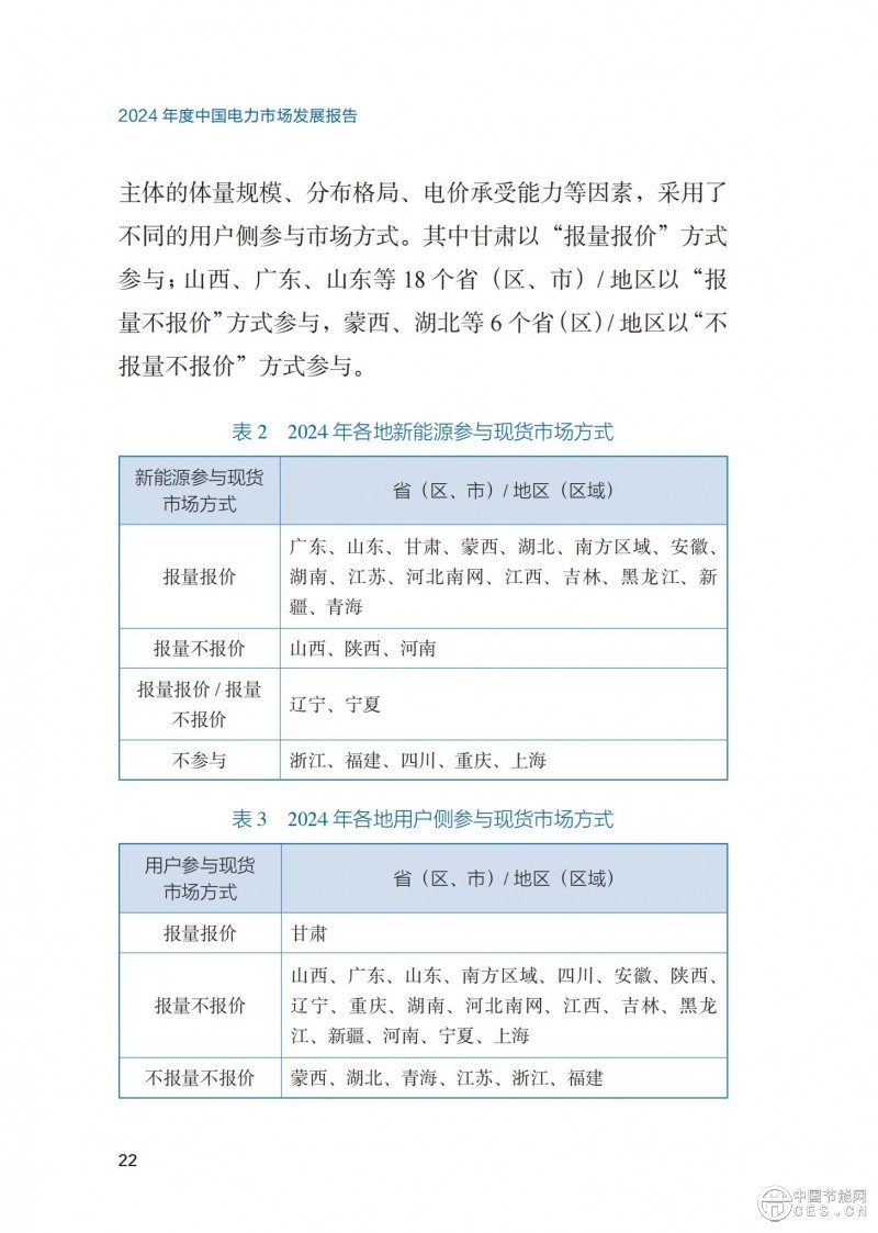 重磅！《2024年度中国电力市场发展报告》发布