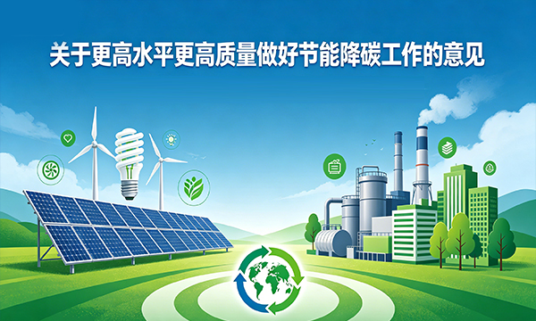 中共中央办公厅国务院办公厅《关于更高水平更高质量做好节能降碳工作的意见》