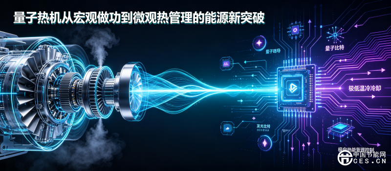 量子热机从宏观做功到微观热管理的能源新突破