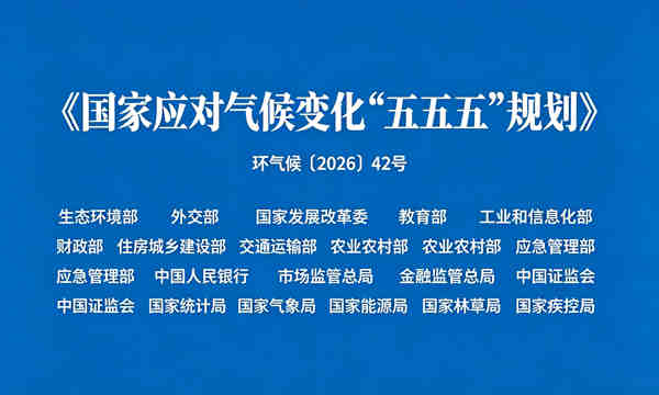 国家应对气候变化“十五五”规划