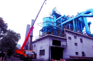 马钢煤焦化公司对1~4号焦炉除尘设施进行更新维修