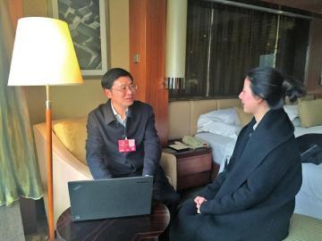 全国人大代表、四川省环保厅副厅长钟勤建接受记者专访