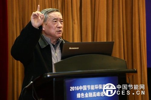 国务院原参事、国家能源局原局长徐锭明在论坛上讲话.