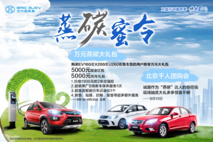 蜜令已发 北汽新能源邀你一起做“蒸碳达人” 汽车殿堂