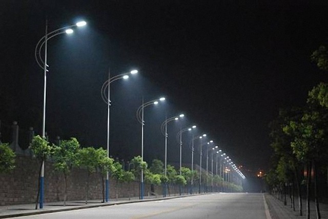 节能环保 重庆昌州大道升级LED路灯 
