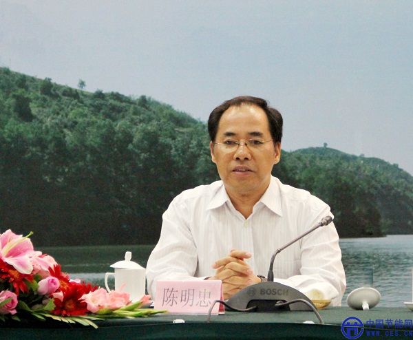 陈明忠介绍《关于加强节水产品质量提升与推广普及工作的指导意见》