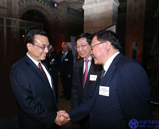 中国节能代表团参加李克强总理欧洲国事访问活动